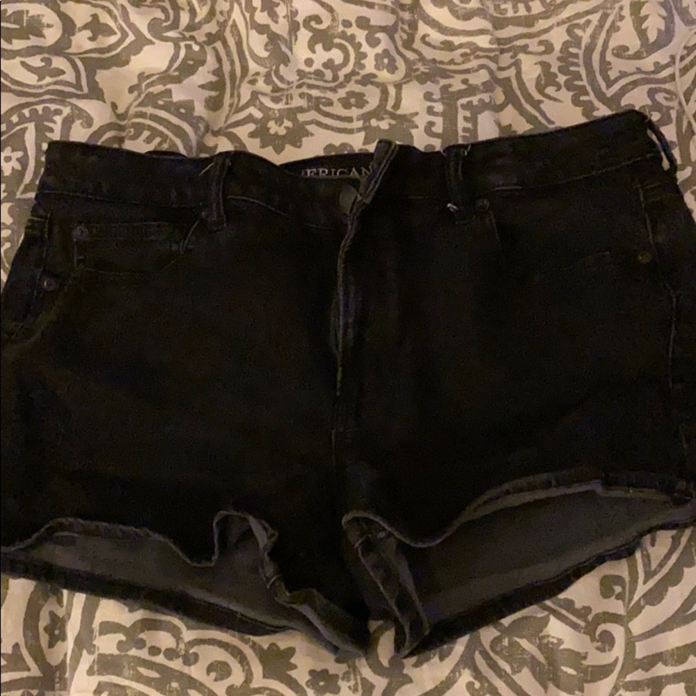 Black AE Jean shorts